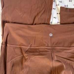 lululemon athletica Women's Chocolate Brown Boot Cut Pants